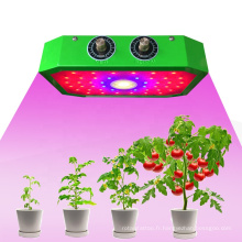 Lampe de culture à LED COB, lampes de culture à spectre complet PGFUN 1000W pour plantes d&#39;intérieur, boutons de culture et de floraison réglables doubles pour serre